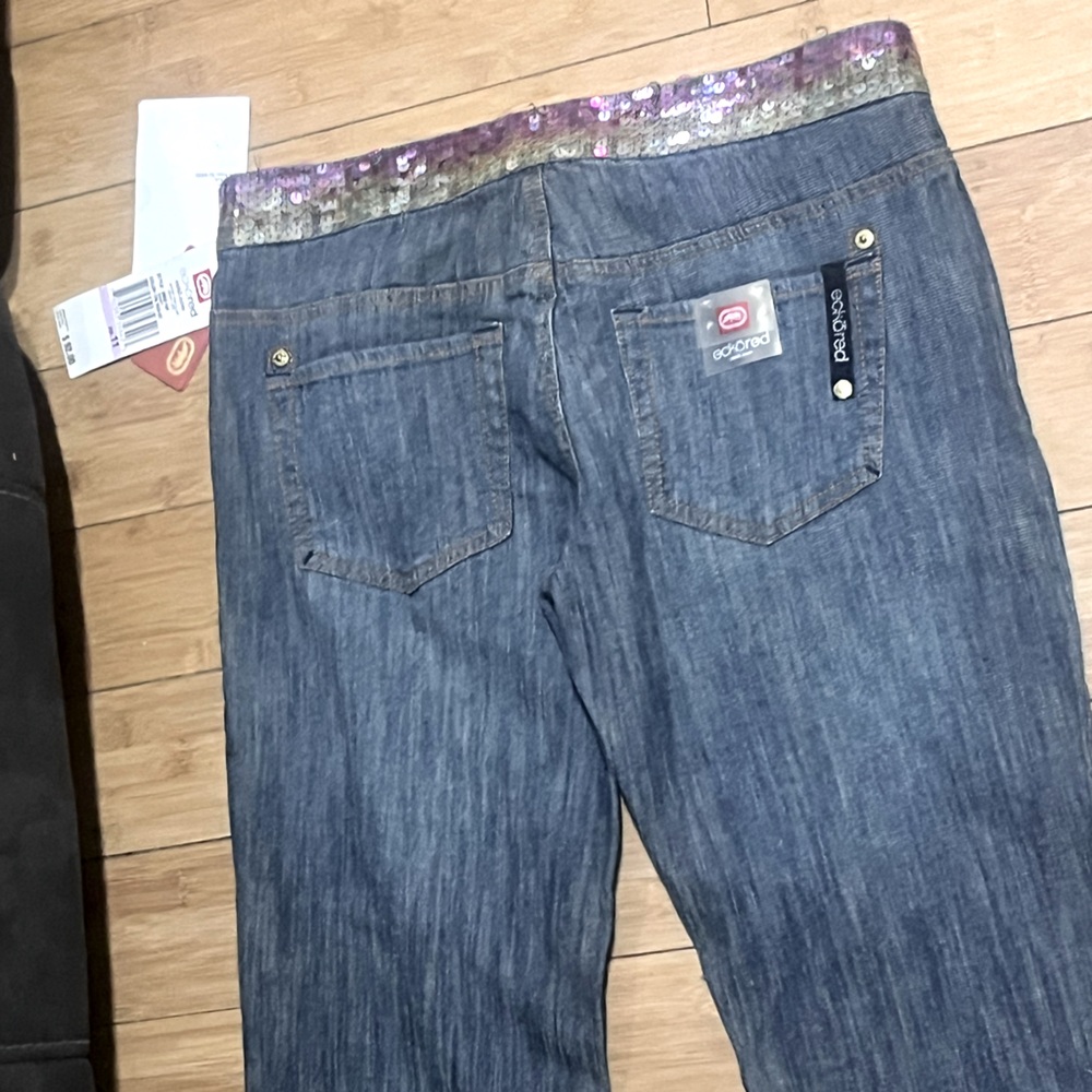 Eckored Jeans Blue Boot Cut Denim